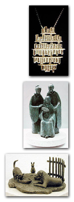 sculptures used for fund raising